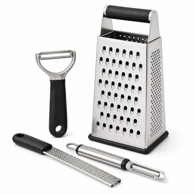 Box Grater & Peeler Set
