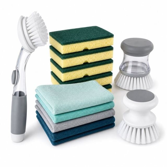 Scrub Brush & Sponge Bundle